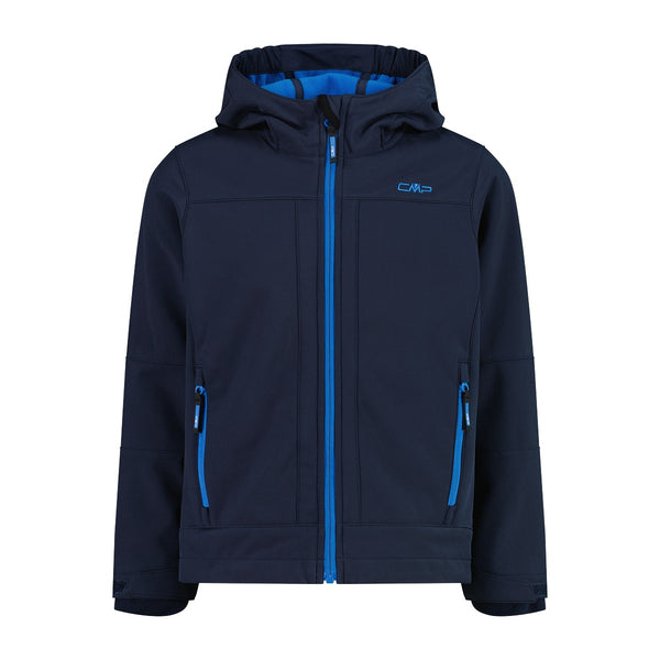 CMP Boys softshell Hooded fleece jacket 3A00094